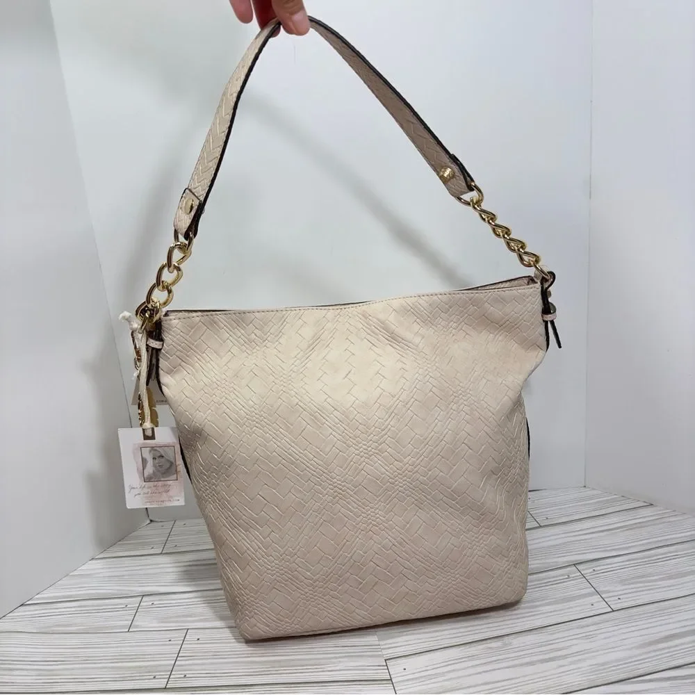 $108 JESSICA SIMPSON NESSA OVERSIZED‎ BUCKET SHOULDER TOTE SATCHEL PURSE NWT